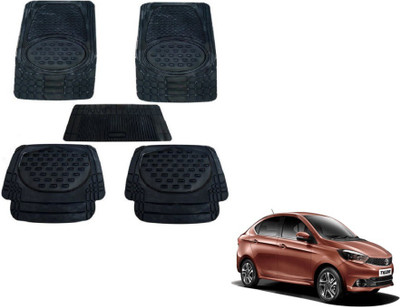 MOCKHE Rubber, Plastic Standard Mat For  Tata NA(Black)