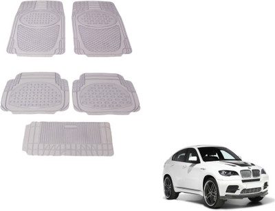 MOCKHE Rubber, Plastic Standard Mat For  BMW X6(Clear)