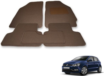 MOCKHE Fabric Standard Mat For  Volkswagen Polo(Beige)
