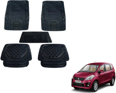 MOCKHE Rubber, Plastic Standard Mat For  Maruti Suzuki Ertiga(Black)