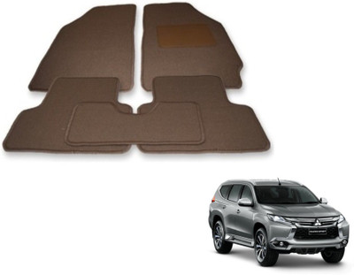 MOCKHE Fabric Standard Mat For  Mitsubishi Pajero Sport(Beige)