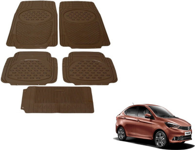 MOCKHE Rubber, Plastic Standard Mat For  Tata NA(Brown)