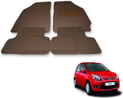 MOCKHE Fabric Standard Mat For  Ford Figo(Beige)