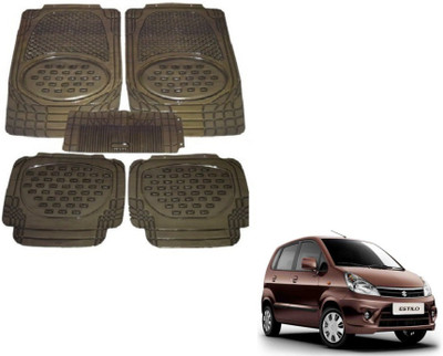 MOCKHE Rubber, Plastic Standard Mat For  Maruti Suzuki Zen Estilo(Grey)