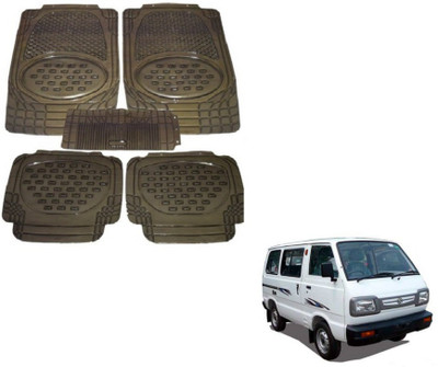 MOCKHE Rubber, Plastic Standard Mat For  Maruti Suzuki Omni(Grey)