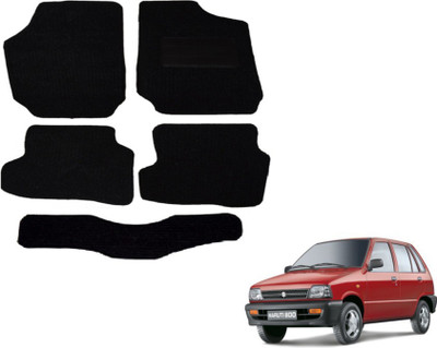 MOCKHE Fabric Standard Mat For  Maruti Suzuki 800(Black)