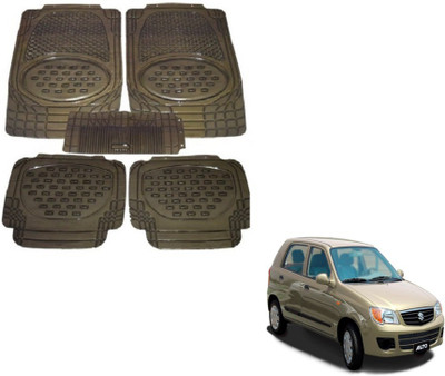 MOCKHE Rubber, Plastic Standard Mat For  Maruti Suzuki Alto(Grey)