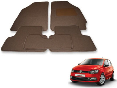 MOCKHE Fabric Standard Mat For  Volkswagen Polo GT(Beige)