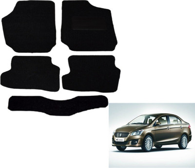 MOCKHE Fabric Standard Mat For  Maruti Suzuki Ciaz(Black)