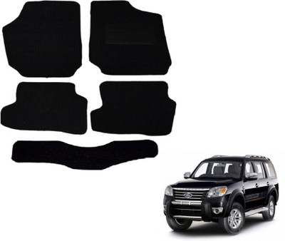 MOCKHE Fabric Standard Mat For  Ford Endeavour(Black)