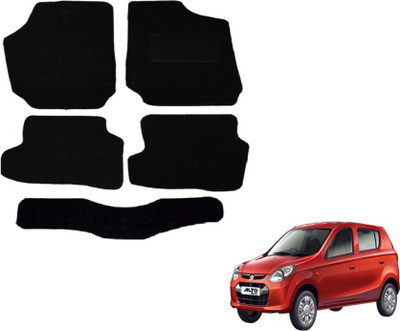 MOCKHE Fabric Standard Mat For  Maruti Suzuki Alto 800(Black)