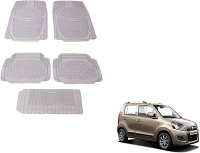 MOCKHE Rubber, Plastic Standard Mat For  Maruti Suzuki WagonR Stingray(Clear)
