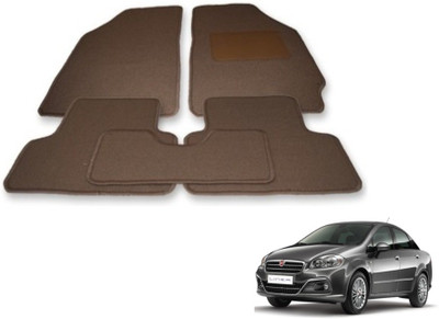 MOCKHE Fabric Standard Mat For  Fiat Linea(Beige)