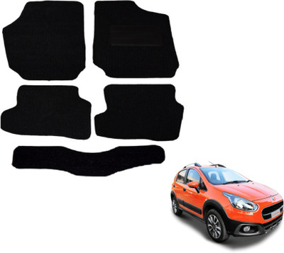 MOCKHE Fabric Standard Mat For  Fiat Avventura(Black)