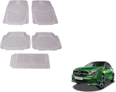 MOCKHE Rubber, Plastic Standard Mat For  Mercedes Benz A-Class(Clear)