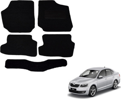 MOCKHE Fabric Standard Mat For  Skoda Octavia(Black)