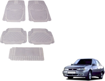 MOCKHE Rubber, Plastic Standard Mat For  Daewoo Cielo(Clear)