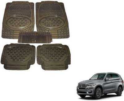 MOCKHE Rubber, Plastic Standard Mat For  BMW X5(Grey)