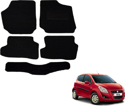 MOCKHE Fabric Standard Mat For  Maruti Suzuki Ritz(Black)