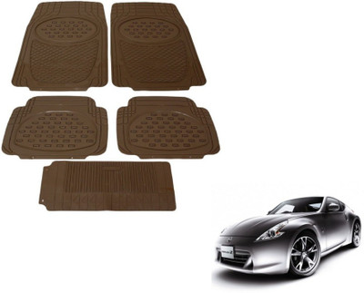 MOCKHE Rubber, Plastic Standard Mat For  Nissan 370z(Beige)