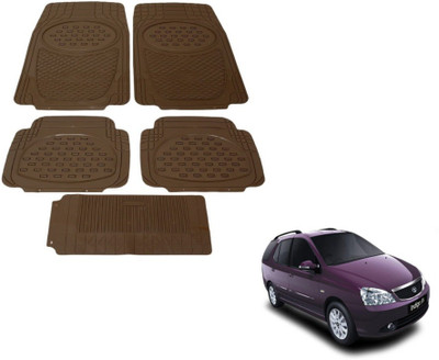 MOCKHE Rubber, Plastic Standard Mat For  Tata Indigo Marina(Beige)