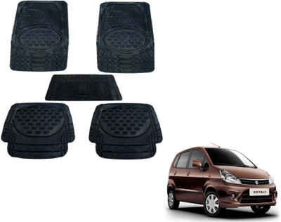 MOCKHE Rubber, Plastic Standard Mat For  Maruti Suzuki Zen Estilo(Black)