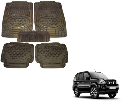 MOCKHE Rubber, Plastic Standard Mat For  Nissan X-Trail(Grey)