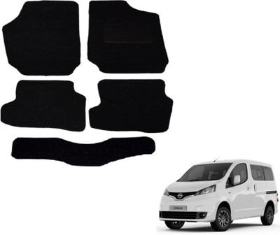 MOCKHE Fabric Standard Mat For  Nissan Evalia(Black)