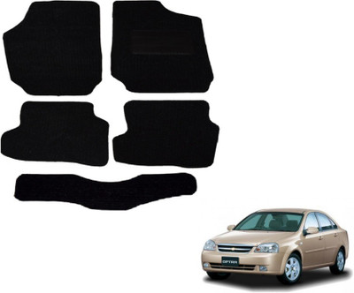 MOCKHE Fabric Standard Mat For  Chevrolet Optra(Black)