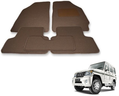 MOCKHE Fabric Standard Mat For  Mahindra Bolero(Beige)