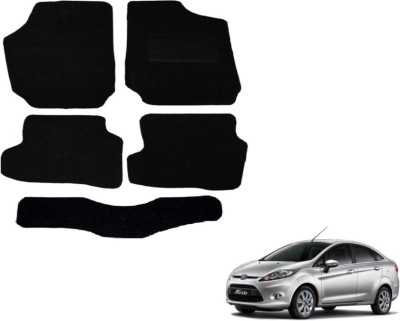 MOCKHE Fabric Standard Mat For  Ford New Fiesta(Black)