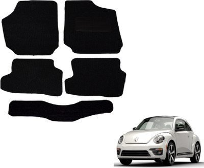 MOCKHE Fabric Standard Mat For  Volkswagen Beetle(Black)