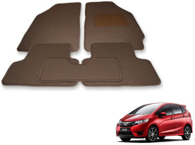 MOCKHE Fabric Standard Mat For  Honda Jazz(Beige)