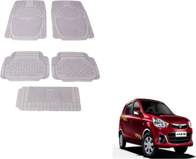 MOCKHE Rubber, Plastic Standard Mat For  Maruti Suzuki Alto K10(Clear)