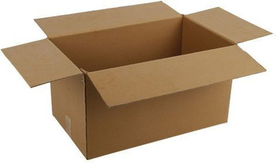 

Solid Corrugated Cardboard storage, Shippments Packaging Box(Pack of 100 Gold)