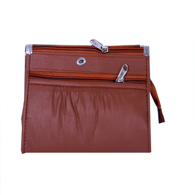 

Tulip Casual Brown Clutch