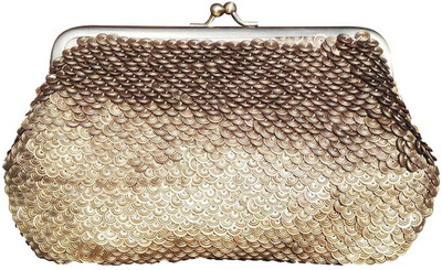 

RAINY FASHION Party Gold Clutch