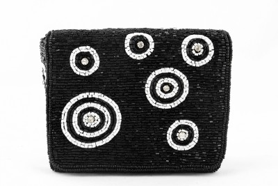 

Amolika Casual Black Clutch