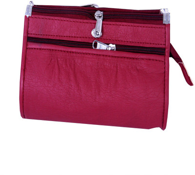 

Tulip Casual Red Clutch