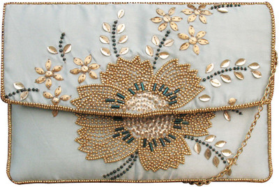 

RAINY FASHION Party Blue Clutch
