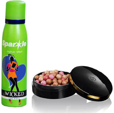 

Oriflame Sweden Giordani Gold Bronzing Pearls 25g (Natural Radiance - 32081) Wth one sparkle perfume spray 150 ml(Set of 2)