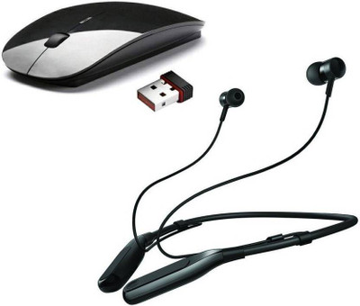 

Blendia Wireless Bluetooth Headset with Ultra Slim Combo Set