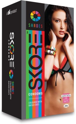 

Skore Dotted (Shades ) Condom(20S)