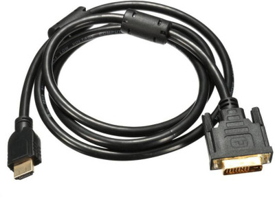 

Blendia 1.5m HDMI To DVI Cable HDMI Cable(Compatible with Desktop, Laptop, Black)