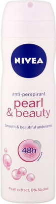 

Nivea Imported Pearl & Beauty Deodorant Spray - For Women(150 ml)