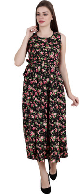 My Swag Women Maxi Multicolor Dress