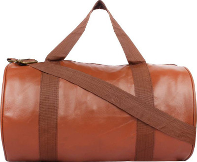

Trend Single Compartment with Shoe Pocket Gym Bag(Brown)