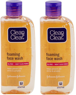 

Clean & Clear Foaming Oil Free 100ml (Pack of 2) Face Wash(100 ml)