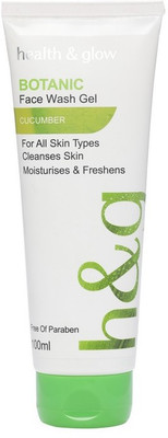 

HEALTH AND GLOW BOTANIC FACEWASH CREAM CUCUMBER 100ML Face Wash(100 ml)