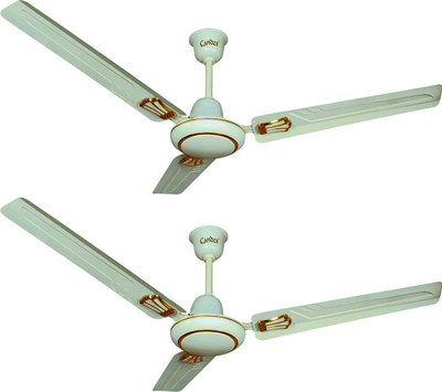

Candes 1200mm Speedy Low Voltage High Speed 3 Blade Ceiling Fan(Ivory, Pack of 2)